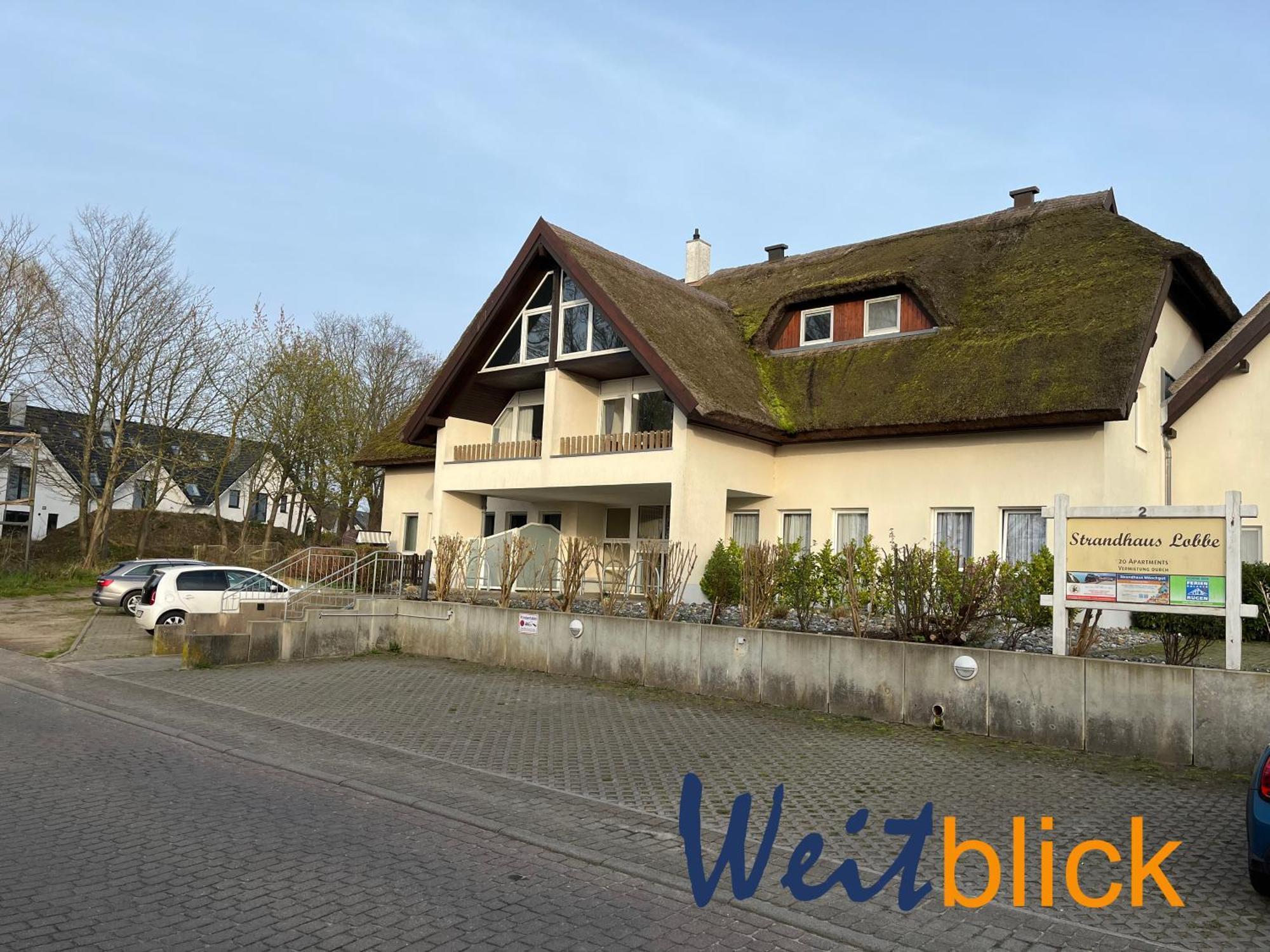 Ferienwohnung Weitblick Mit Logia Лоббе Экстерьер фото